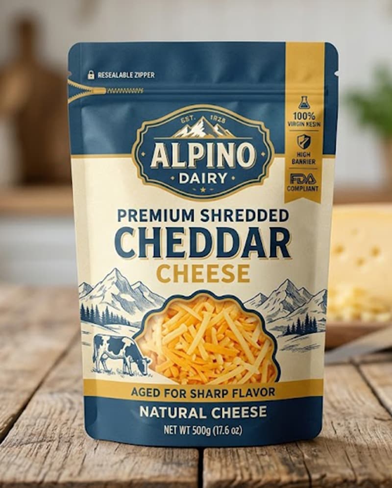 Premium Cheese Packaging