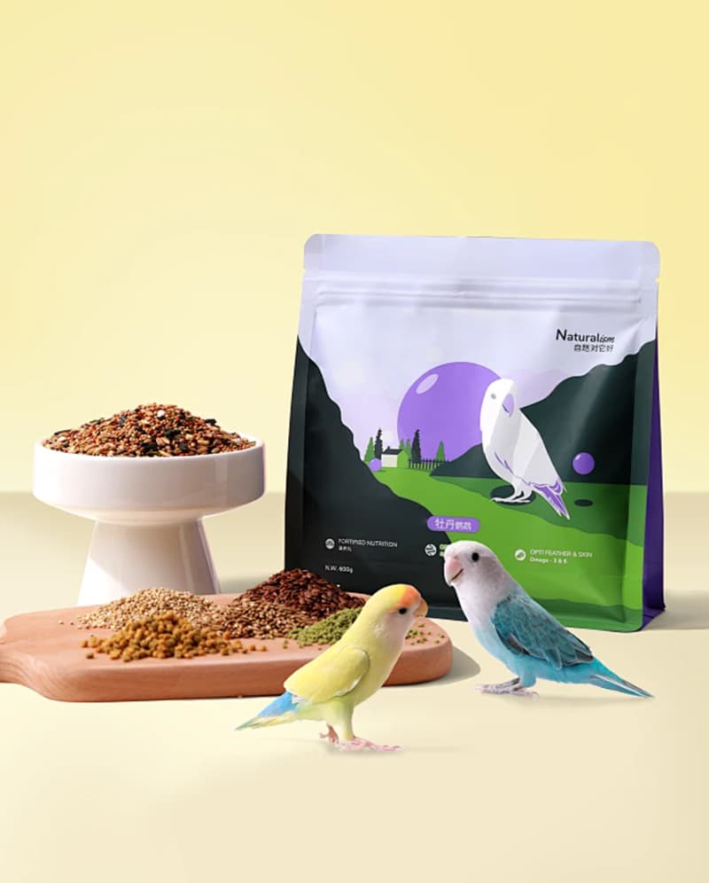 Custom Bird Food Bags & Packaging