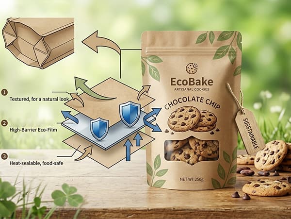 Eco-friendly Custom Cookie Bags