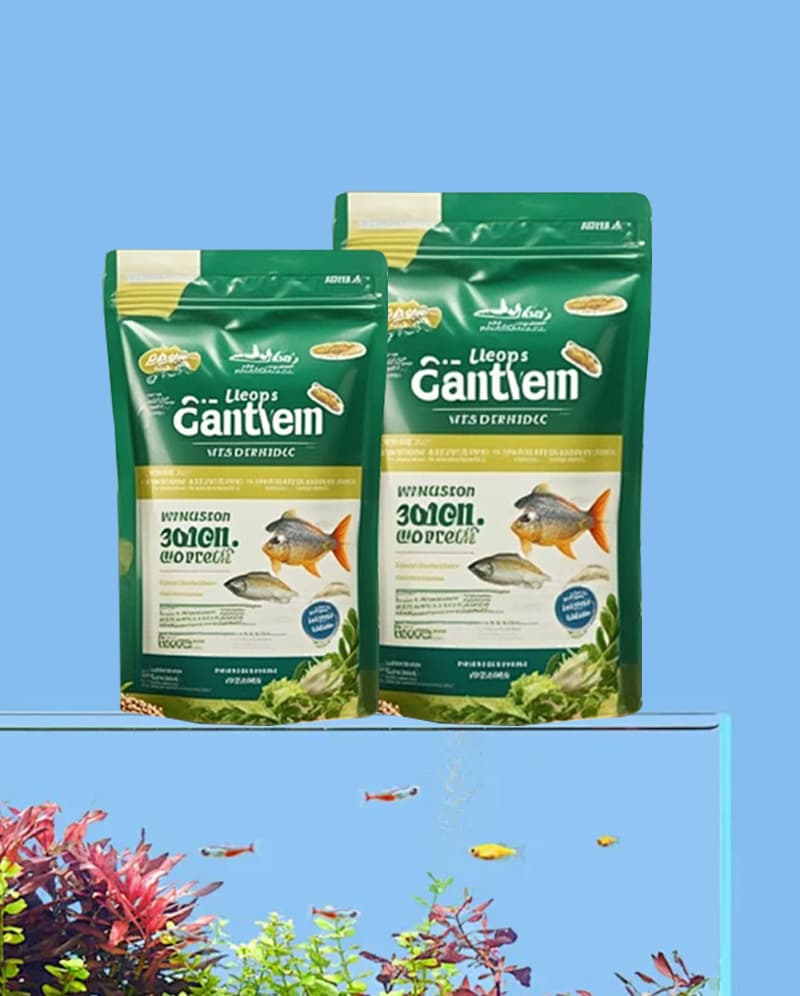 Custom Fish Food Packaging Bag