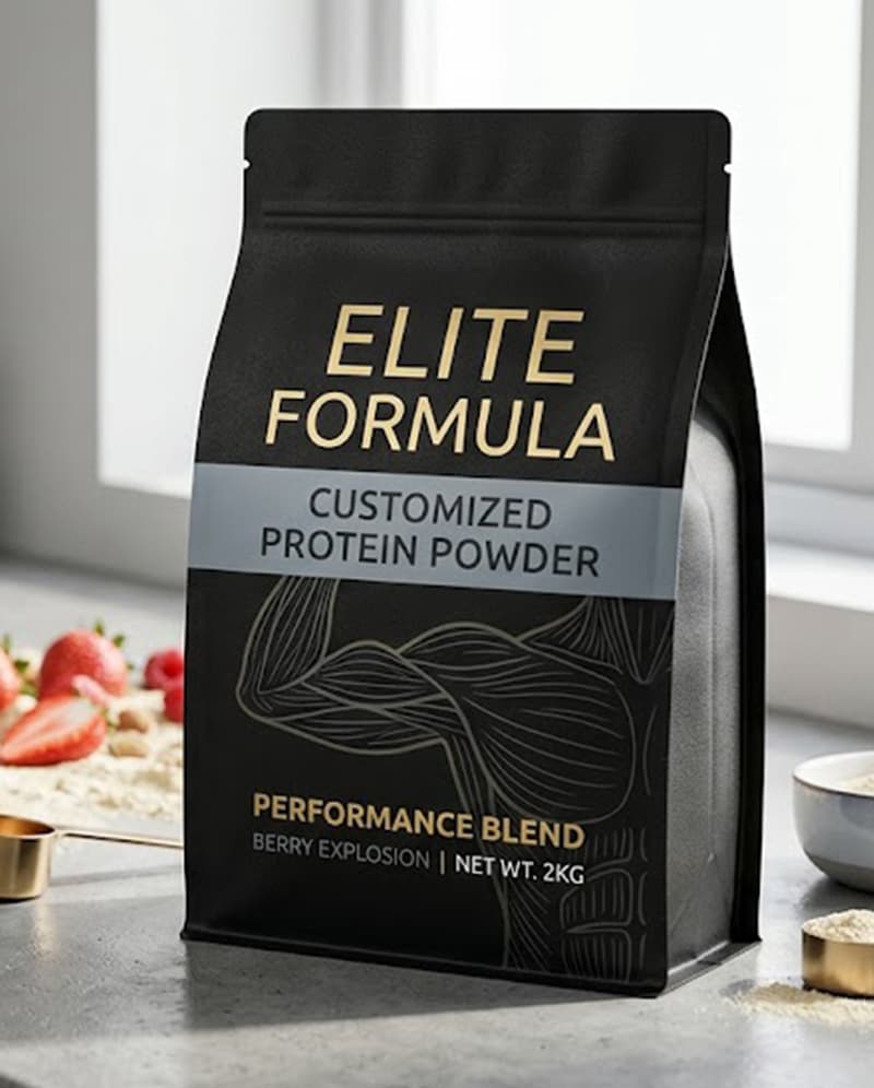 Custom Protein Powder Packaging Bags format, project or factory reference 2