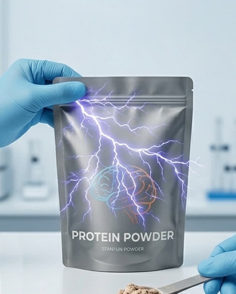 Anti-Static Inner Layer for Protein Powder Packaging