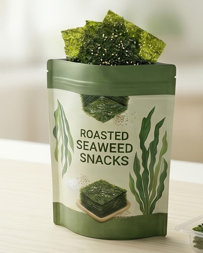 Stand-up Pouch for Seaweed
