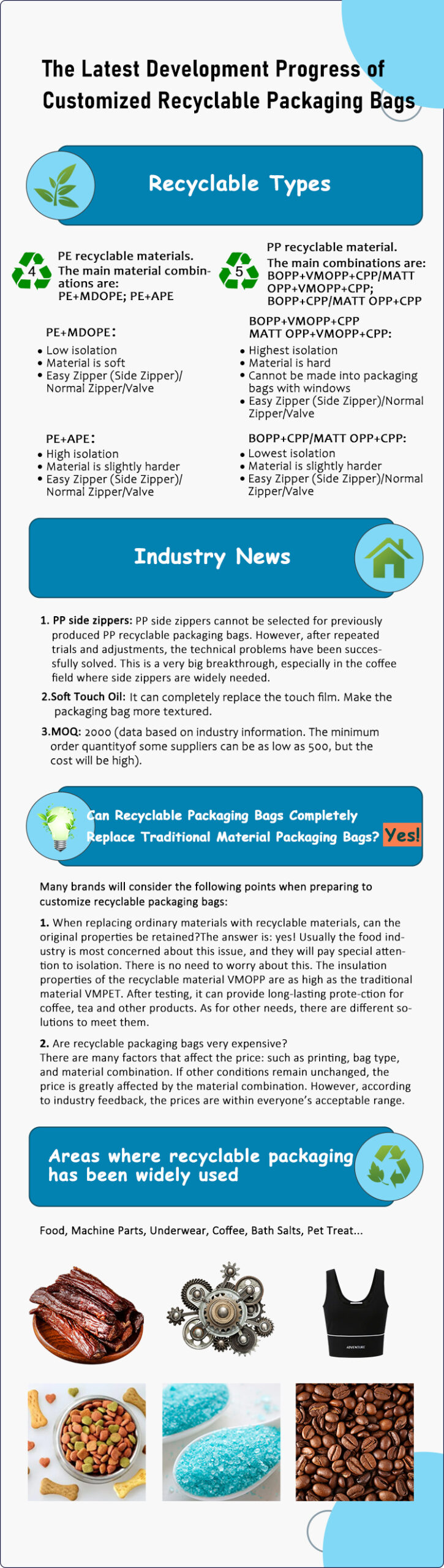 What You Should Know about Recyclable Packaging Bags
