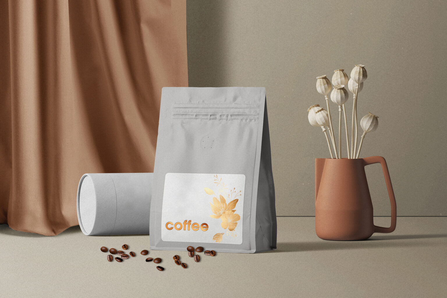 Coffee bags with valve